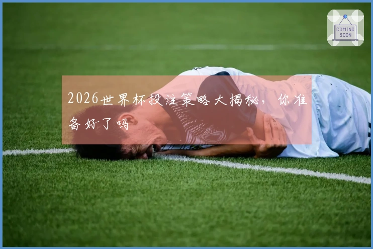 2026世界杯投注策略大揭秘，你准备好了吗